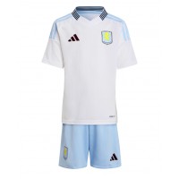 Maglie da calcio Aston Villa Amadou Onana #24 Seconda Maglia Bambino 2024-25 Manica Corta (+ Pantaloni corti)